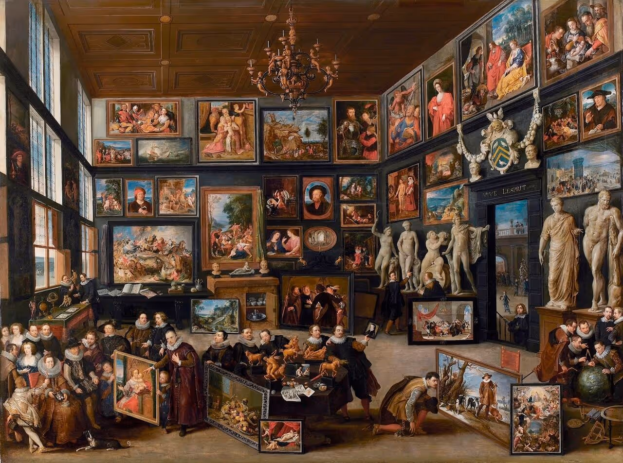 The Gallery of Cornelis van der Geest (1628) by Willem van Haecht